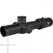 Trijicon 1-10x28 Credo Hx Riflescope (red/green Moa Segmented Circle Enhanced Reticle)