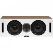 Elac Debut Reference Two-way Center Channel Speaker (white Baffle, Oak Cabinet)