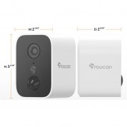 Toucan Scout 1080p Outdoor Wireless Security Camera With Night Vision