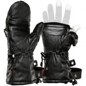 The Heat Company Shell Full-leather Mittens (size 12-13)