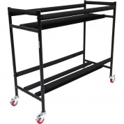 Gator Frameworks Two-tier Snare Rack With Locking Casters