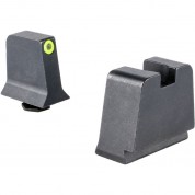 Trijicon Suppressor/optic Sight Set For Glock Slim Frame (yellow Front Outline, Non-illuminated Rear)