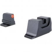 Trijicon Suppressor/optic Sight Set For M&p C.o.r.e. & M2.0 Optics Ready (orange Front Outline, Non-illuminated Rear)