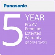 Panasonic 5-year Pro Av Premium Extended Warranty With Adp ($6000.00-$10,000.00)