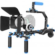 Neewer Sr101 Camera Shoulder Rig Kit (blue)