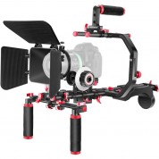 Neewer Sr101 Camera Shoulder Rig Kit (red)