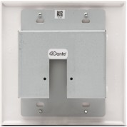 Qsc Attero Tech Und6io-bt 2-gang Dante Networked 4x2 Audio Wall Plate