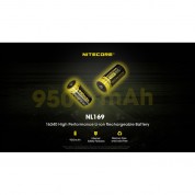 Nitecore Nl169 16340 Li-ion Rechargeable Battery (3.6v, 950mah)