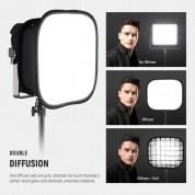 Neewer Ns1s Softbox Diffuser And Grid For Rgb1200 Led Light Panel (14.6 X 16.5