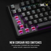 Corsair K70 Core Rgb Full Size Mechanical Gaming Keyboard (black)