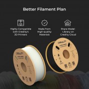 Creality Hyper Series Pla 3d Printing Filament (1kg, Yellow)