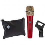 Telefunken M80 Custom Handheld Supercardioid Dynamic Microphone (red Body, Gold Grille)