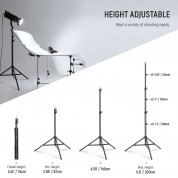 Neewer St-200 Heavy-duty Photography Light Stand (white)