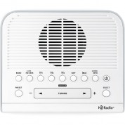 Sangean Hdr-15 Am/fm/hd Tabletop Clock Radio (white)