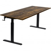 Mount-it! Hand Crank Standing Desk With 55