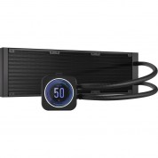 Corsair Icue H150i Elite Lcd Xt Display 360mm Liquid Cpu Cooler (black)