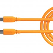 Rode Sc27 Superspeed Usb-c To Usb-c Cable (orange, 6.6')