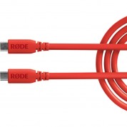 Rode Sc27 Superspeed Usb-c To Usb-c Cable (red, 6.6')