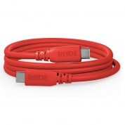 Rode Sc27 Superspeed Usb-c To Usb-c Cable (red, 6.6')