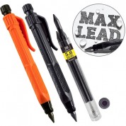 Rite In The Rain Gravity-fed Lead Holder Pencil (orange And Black, 2-pack)