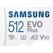 Samsung 512gb Evo Plus Microsdxc Memory Card With Sd Adapter