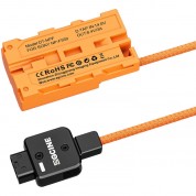 Zgcine D-tap To Sony L-series Dummy Battery With Braided Wire (23.6