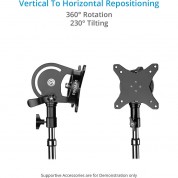 Proaim Vesa Monitor Mount With 360° Pan And 5/8