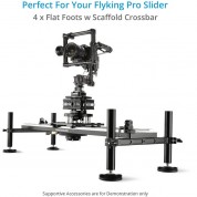 Proaim Scaffold Crossbar Mount With Flat Foot For Flyking Pro Slider