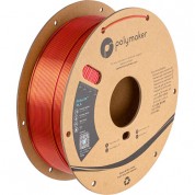 Polymaker 1.75mm Polylite Dual Silk Pla Filament (1kg, Sunset (silk Gold / Silk Red))