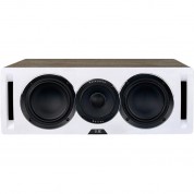 Elac Uni-fi Reference Ucr52 3-way Center Channel Speaker (satin White With Oak Sides)