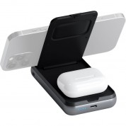 Satechi Duo Wireless Charger Power Stand (space Gray)