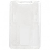 Brady People Id B-holder Rigid Plastic 1-card Badge Holder (vertical, 50-pack)