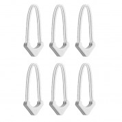 Wandrd Worryless Locking Zipper Puller (cloudbreak White, 6-pack)