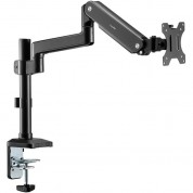 Rocstor Ergoreach Ep8 Premium Single Ergonomic Monitor Pole Mount Arm