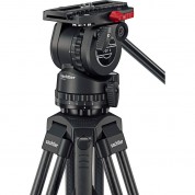 Sachtler 75/2 Mark Ii Carbon Fiber Tripod System With Fsb 4 Fluid Head & Mid-level Spreader