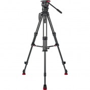 Sachtler 75/2 Mark Ii Carbon Fiber Tripod System With Fsb 4 Fluid Head & Mid-level Spreader