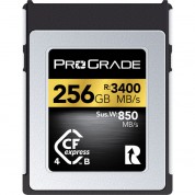 Prograde Digital 256gb Cfexpress 4.0 Type B Gold Memory Card