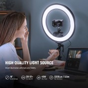 Neewer Rl45b Edge Lit Bi-color Led Ring Light Kit (18