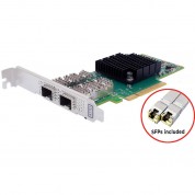 Atto Technology Fastframe 3 N322-10t Dual 10g Ethernet Pcie 3.0 Network Adapter