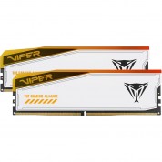 Patriot 48gb Viper Elite 5 Tuf Ddr5 6600 Mhz Memory Dimm Kit (2 X 24gb, White)