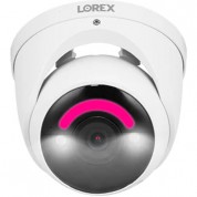 Lorex H16 E896dd 4k Uhd Outdoor Network Dome Security Camera With Night Vision (white)