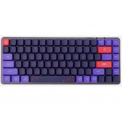 Azio Cascade 75% Layout Slim Keycaps (neon Flux Dark)