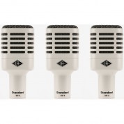 Universal Audio Sd-3 Cardioid Dynamic Microphone With Hemisphere Modeling (3-pack)