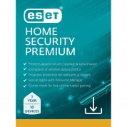 Eset Home Security Premium 1-year Subscription (10-devices, Download)