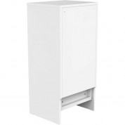 Glorious Vinyl Vault Record Storage Cabinet With Soft-closing Drawers (white)