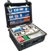 Pelican 1550 Ems Case With Organizer And Dividers (black)