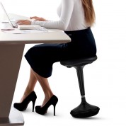 Uncaged Ergonomics Wobble Stool (black Triangular Seat)