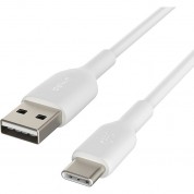 Belkin Boostcharge Usb-a To Usb-c Cable (3.3', White, 2-pack)