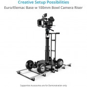 Proaim Euro/elemac Base With Bowl Camera Riser (100mm)