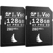 Angelbird 128gb Av Pro Mk2 Uhs-ii Sdxc Match Pack For Canon Cameras